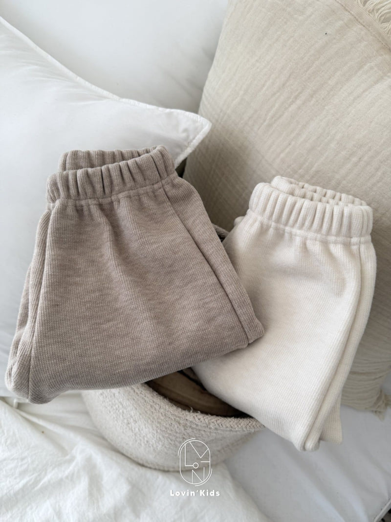 Lovin - Korean Baby Fashion - #babyoutfit - Volume Jogger Pants - 4