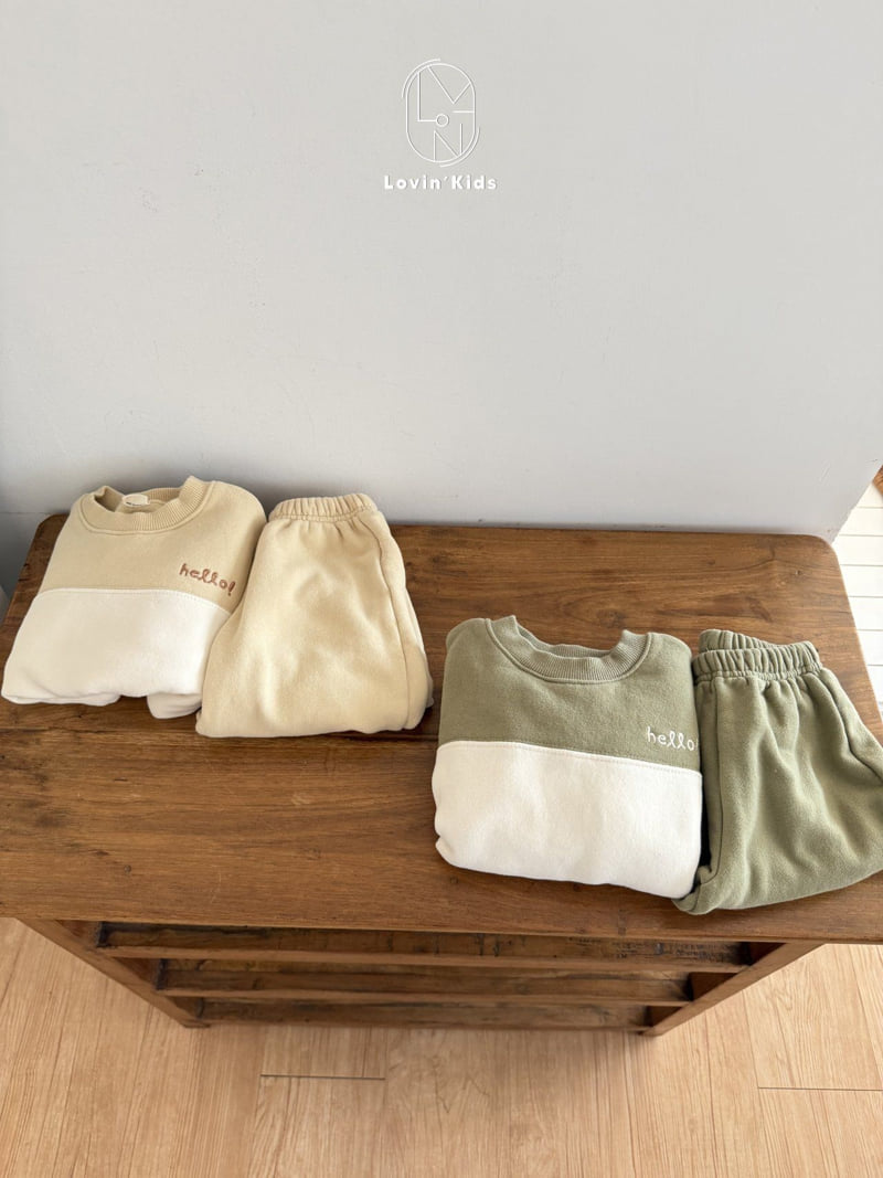 Lovin - Korean Baby Fashion - #babywear - Hello Raglan Sweatshirt - 7