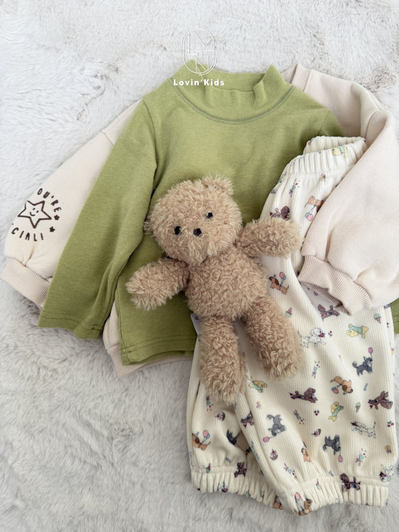 Lovin - Korean Baby Fashion - #onlinebabyboutique - Soft Fleece Tee - 11