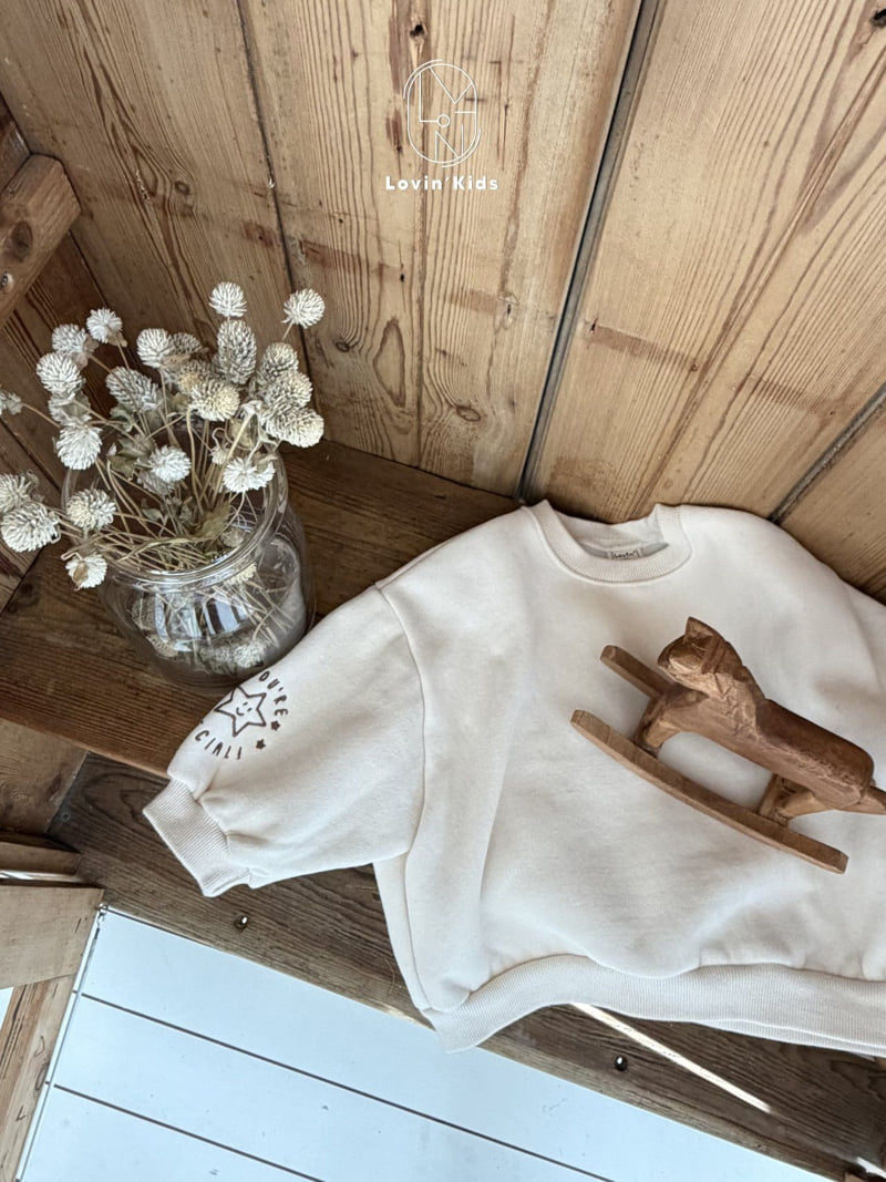Lovin - Korean Baby Fashion - #onlinebabyboutique - Star Embroidery Sweatshirt - 10