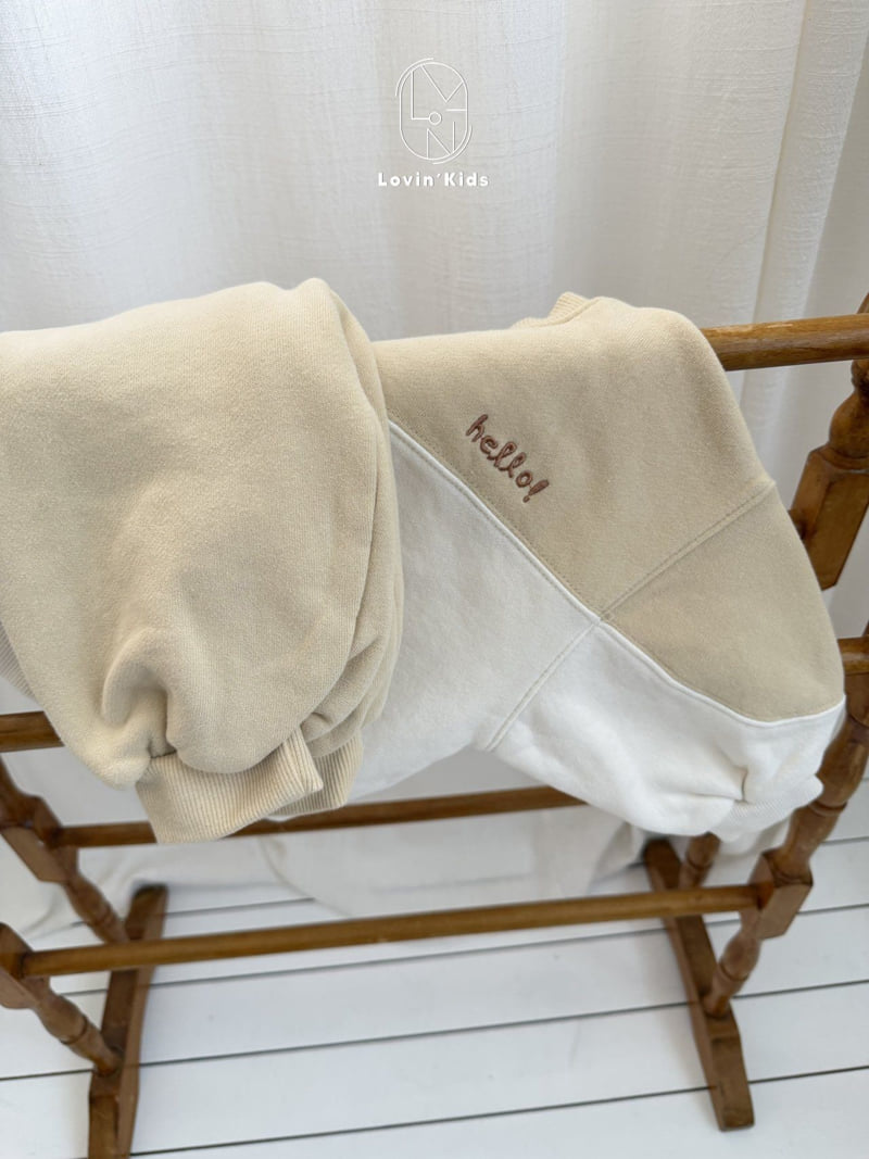 Lovin - Korean Baby Fashion - #smilingbaby - Hello Raglan Sweatshirt - 10