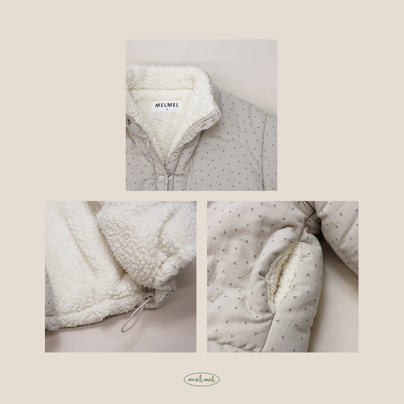 Melmel - Korean Baby Fashion - #babyboutique - Dot Warm Jumper - 3