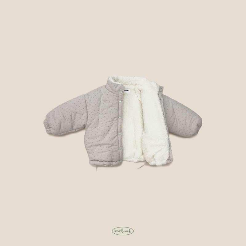 Melmel - Korean Baby Fashion - #babyboutique - Dot Warm Jumper - 4