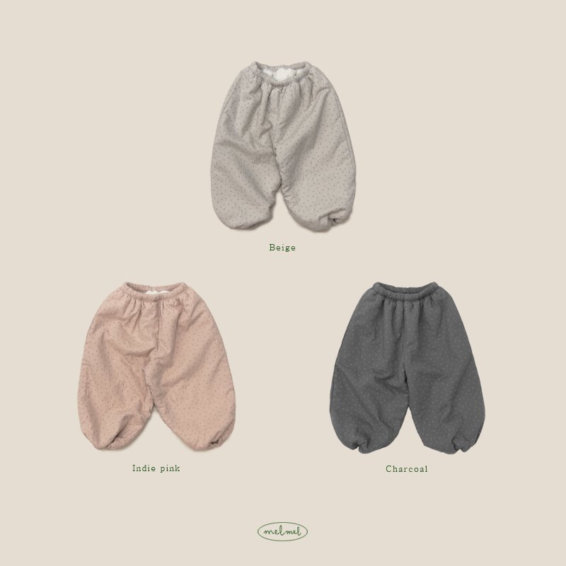 Melmel - Korean Baby Fashion - #onlinebabyboutique - Dot Warm Bloomers