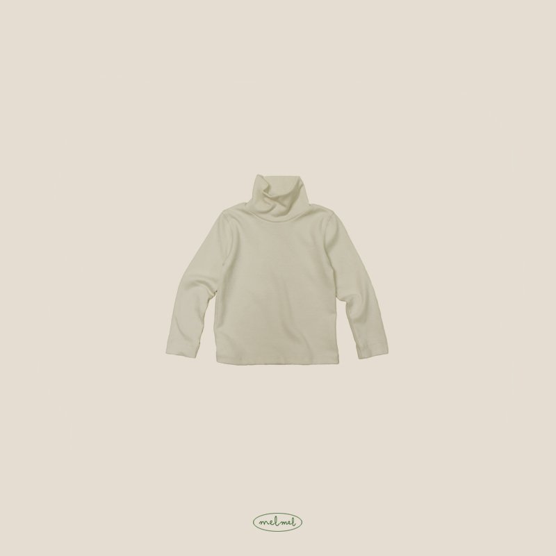 Melmel - Korean Children Fashion - #discoveringself - Jelly High Neck Tee - 4