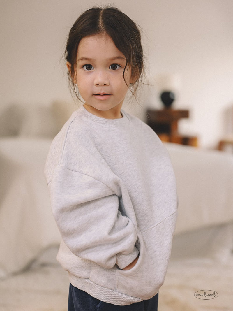 Melmel - Korean Children Fashion - #minifashionista - Pocket Fleece Sweatshirt - 10