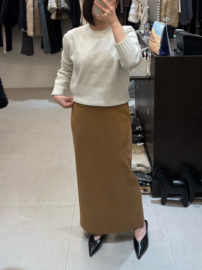 Merry J - Korean Women Fashion - #momslook - Suede Skirt - 10