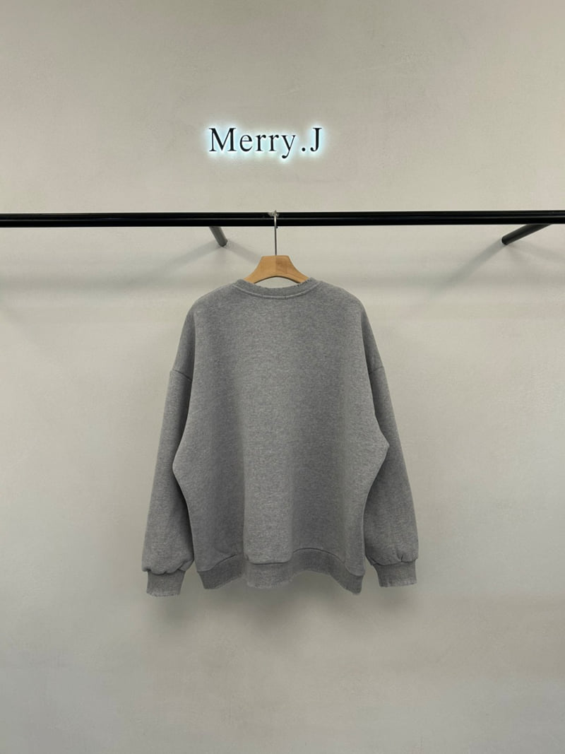 Merry J - Korean Women Fashion - #pursuepretty - Basic Vintage Sweatshirt - 11