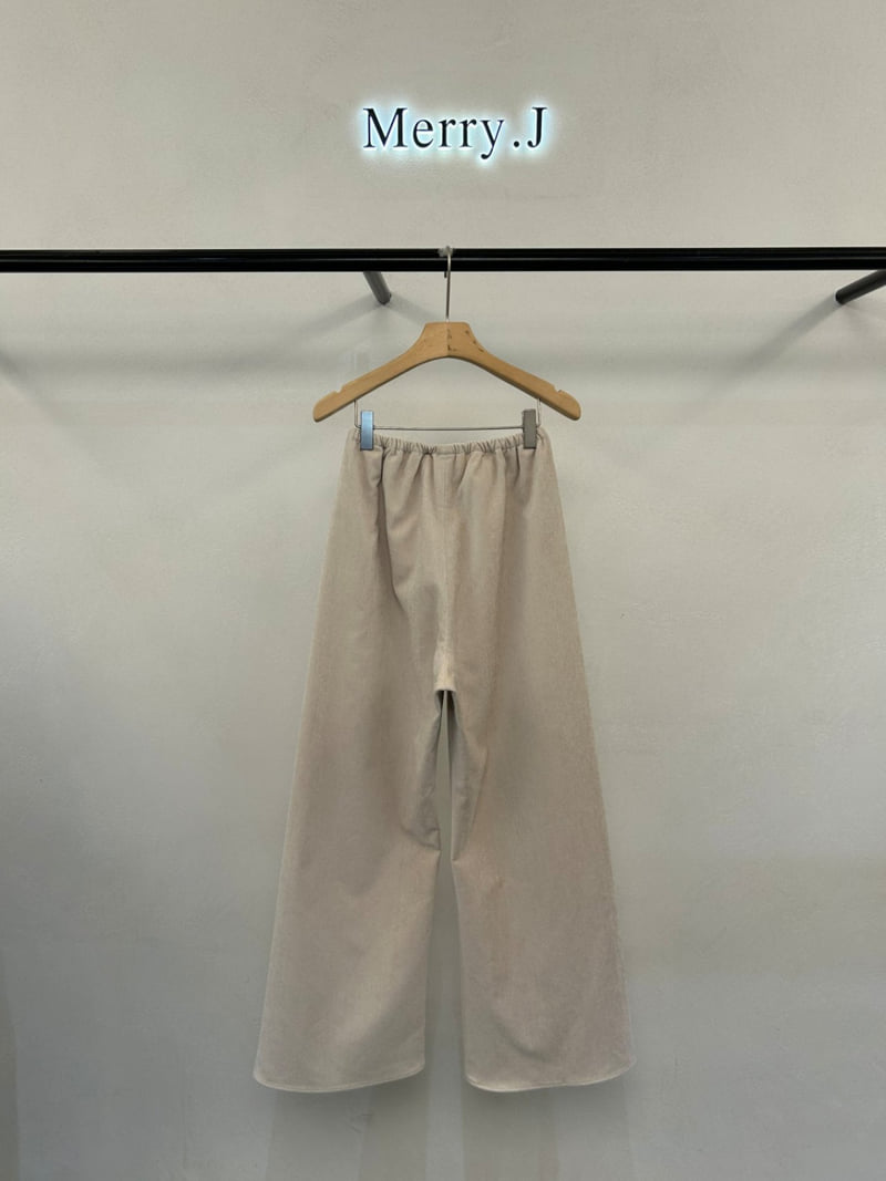 Merry J - Korean Women Fashion - #romanticstyle - Lyocell Pants - 8