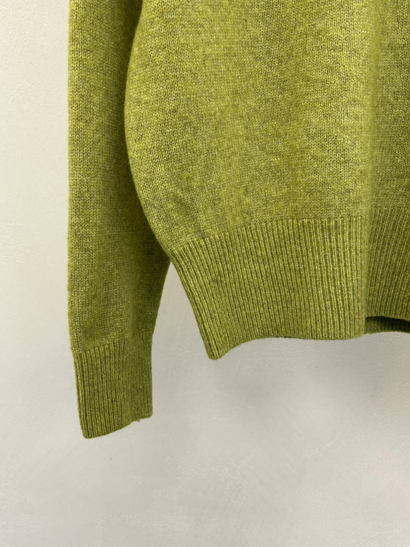 Merry J - Korean Women Fashion - #womensfashion - Air Wool V Neck Knit - 8