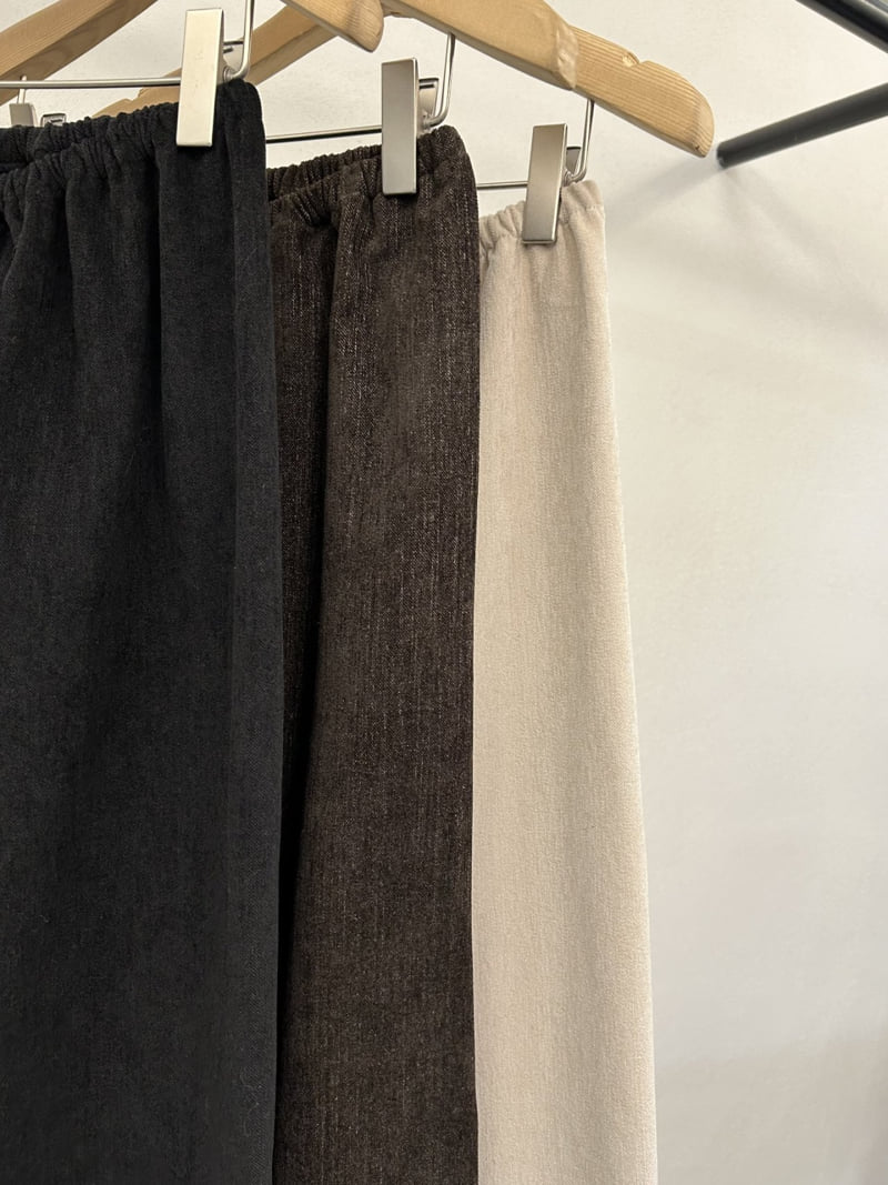Merry J - Korean Women Fashion - #womensfashion - Lyocell Pants - 3