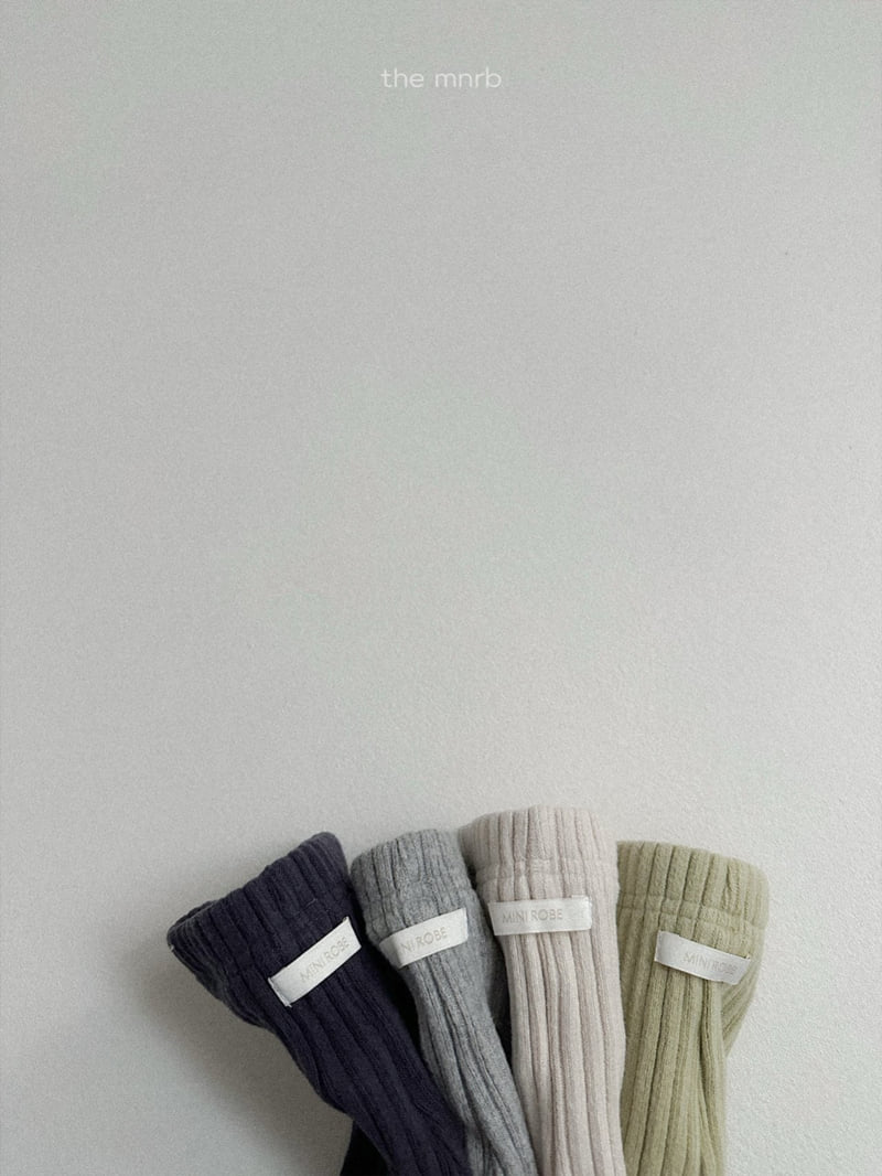Mini Robe - Korean Baby Fashion - #babyboutique - Cozy Leggings - 6