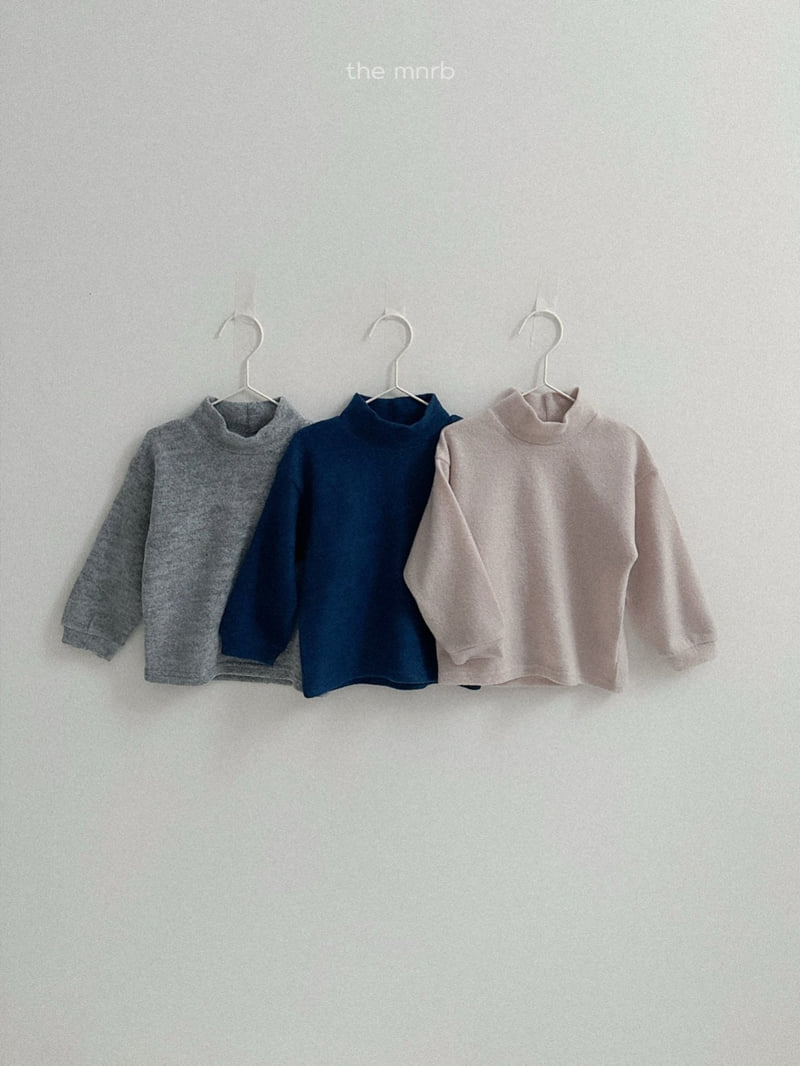 Mini Robe - Korean Baby Fashion - #babyboutiqueclothing - Mongle Turtleneck Tee