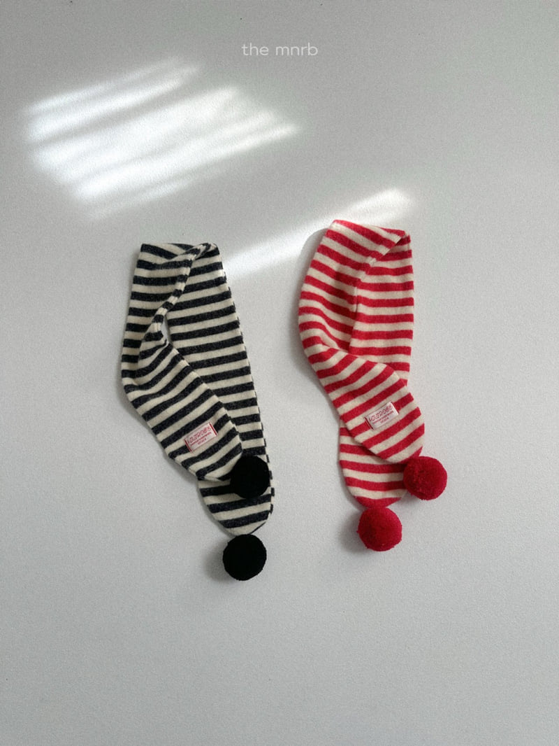 Mini Robe - Korean Baby Fashion - #babyboutiqueclothing - Pom Pom Muffler - 4