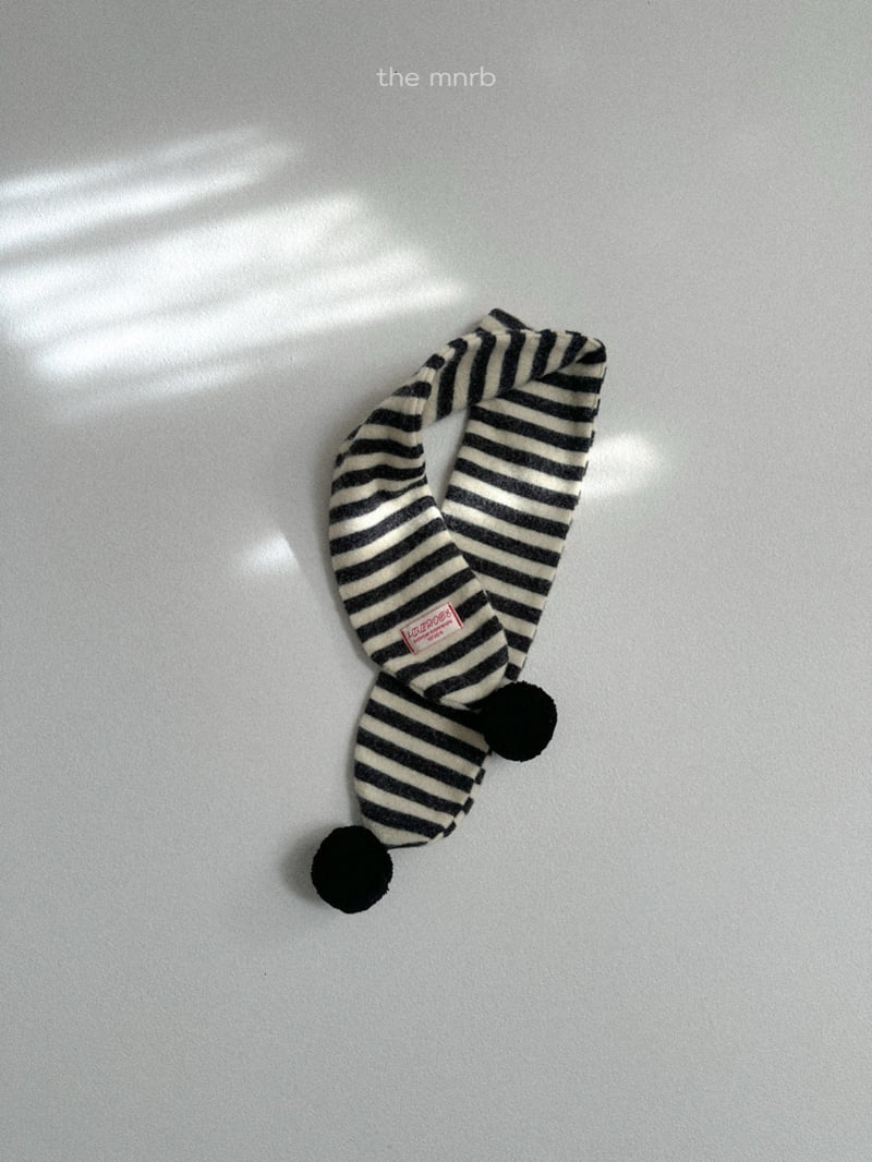 Mini Robe - Korean Baby Fashion - #babyoninstagram - Pom Pom Muffler - 9