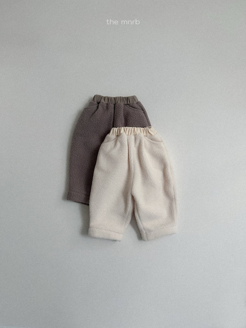 Mini Robe - Korean Baby Fashion - #babyoninstagram - Soft Dumble Jogger Pants