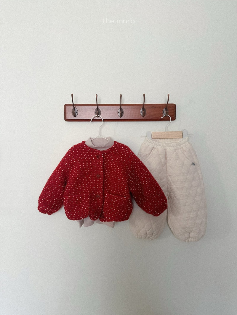 Mini Robe - Korean Baby Fashion - #babyoutfit - Snowflake Jacket - 10