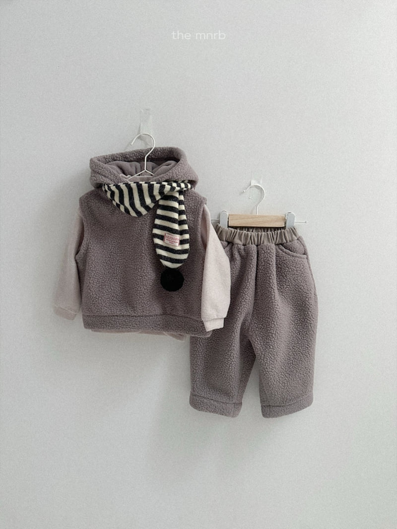 Mini Robe - Korean Baby Fashion - #babyoutfit - Soft Dumble Vest - 9
