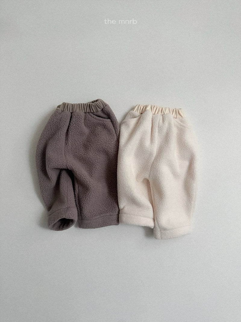 Mini Robe - Korean Baby Fashion - #babyoutfit - Soft Dumble Jogger Pants - 3