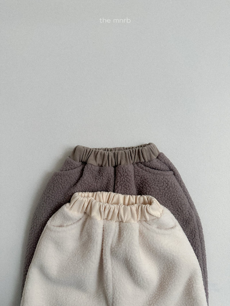 Mini Robe - Korean Baby Fashion - #babyoutfit - Soft Dumble Jogger Pants - 4