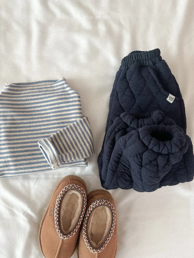 Mini Robe - Korean Baby Fashion - #babywear - Willy Half Turtleneck Tee - 9