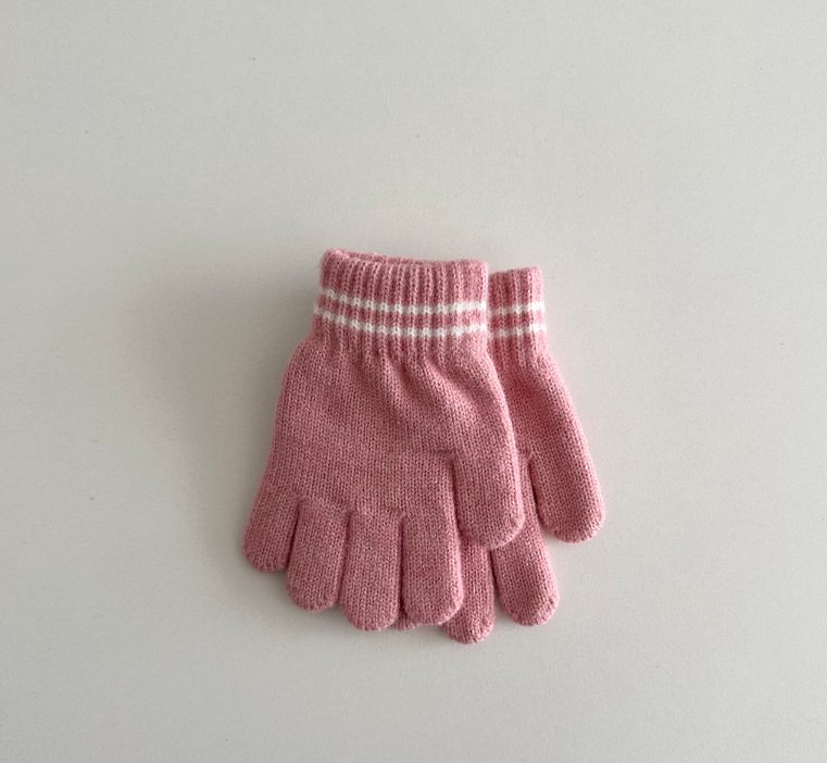 Miso - Korean Children Fashion - #Kfashion4kids - Two-Line Finger Gloves - 9