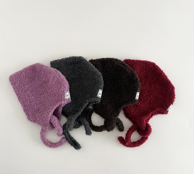 Miso - Korean Children Fashion - #Kfashion4kids - Marron Hooded Earflap Hat - 8