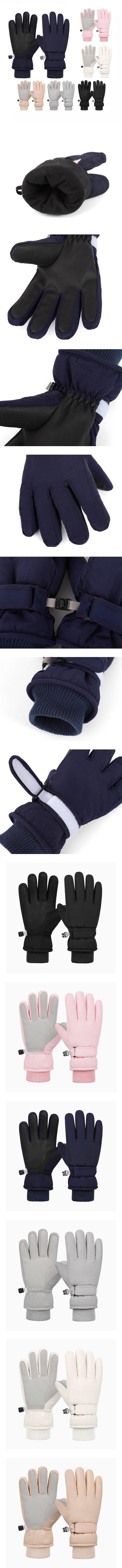 Miso - Korean Children Fashion - #Kfashion4kids - Waterproof Padded Finger Gloves