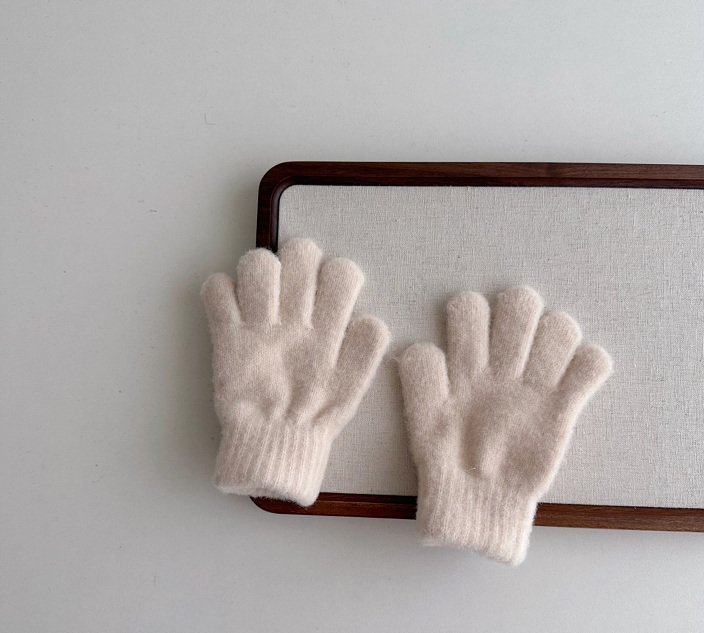 Miso - Korean Children Fashion - #childofig - Glossy Finger Gloves - 5