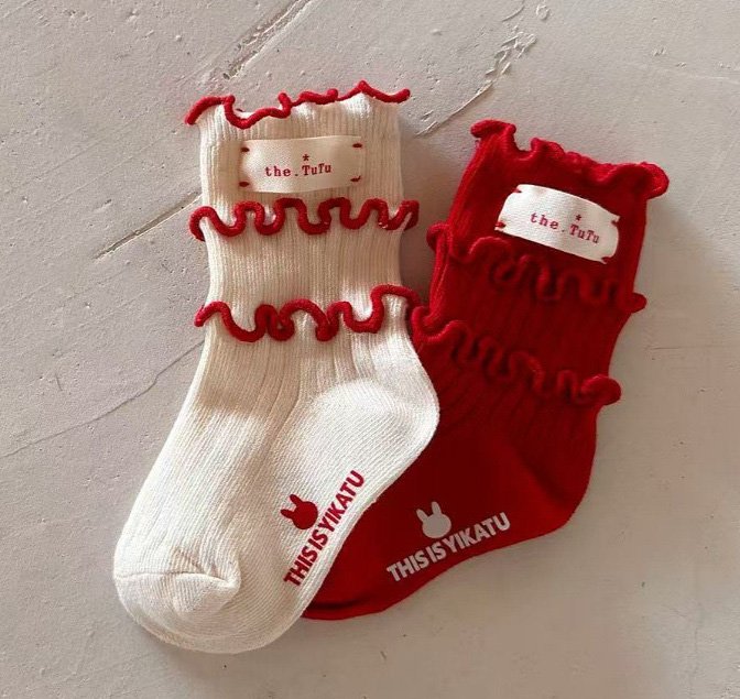 Miso - Korean Children Fashion - #childrensboutique - Tutu Socks Set - 3