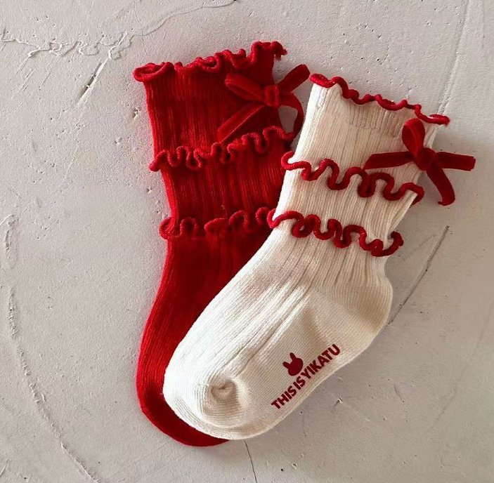 Miso - Korean Children Fashion - #childrensboutique - Tutu Socks Set - 4
