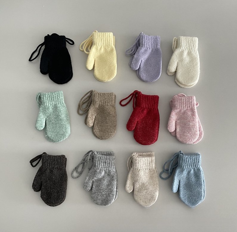 Miso - Korean Children Fashion - #discoveringself - Pastel Bucket Gloves