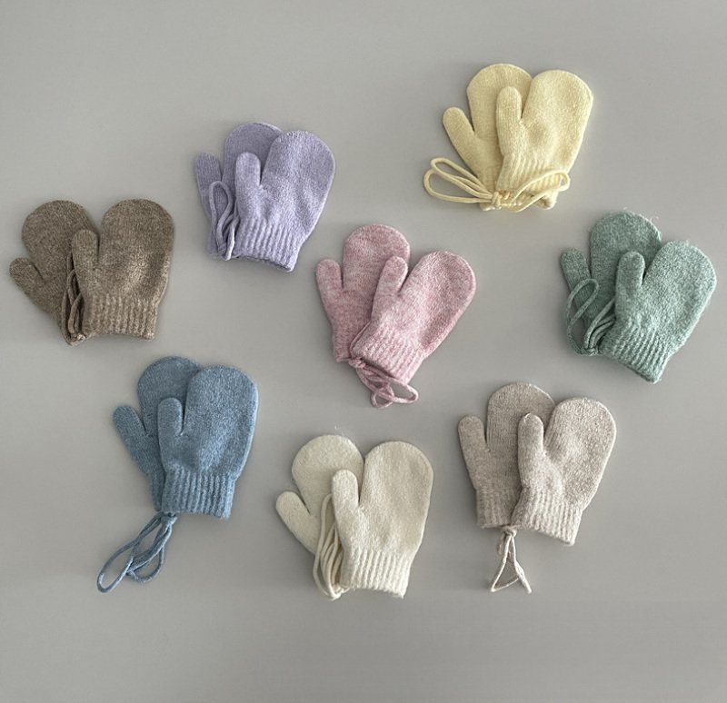 Miso - Korean Children Fashion - #kidsshorts - Pastel Bucket Gloves - 3