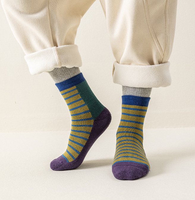 Miso - Korean Children Fashion - #kidsstore - Vintage Socks Set - 12