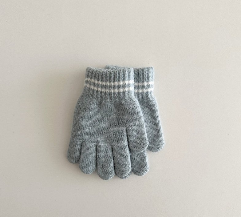 Miso - Korean Children Fashion - #minifashionista - Two-Line Finger Gloves - 12