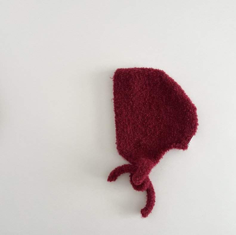 Miso - Korean Children Fashion - #minifashionista - Marron Hooded Earflap Hat - 11
