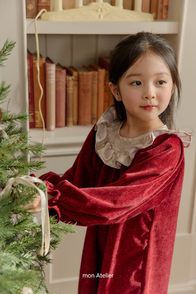 Mon Atelier - Korean Children Fashion - #kidzfashiontrend - Royal Frill One-piece - 4