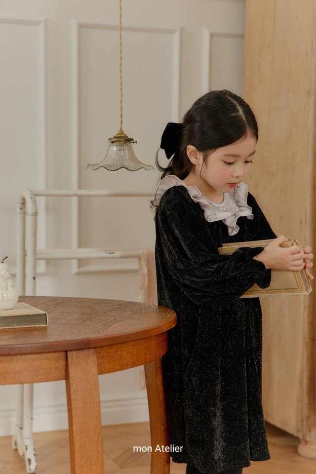 Mon Atelier - Korean Children Fashion - #childofig - Royal Frill One-piece - 10