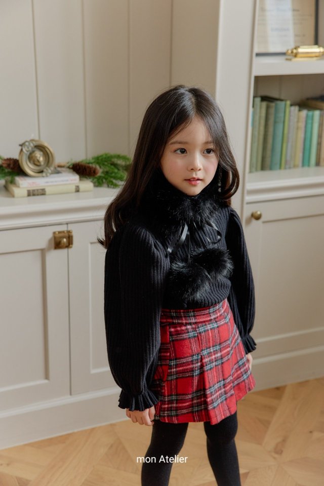 Mon Atelier - Korean Children Fashion - #childofig - Merry Check Pants - 6