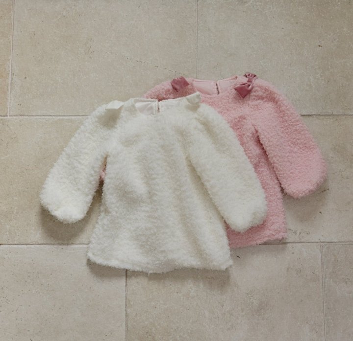 Mon Atelier - Korean Children Fashion - #childrensboutique - Holly Ribbon One-piece - 12