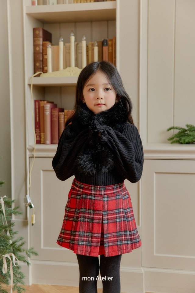 Mon Atelier - Korean Children Fashion - #childrensboutique - Merry Check Pants - 7