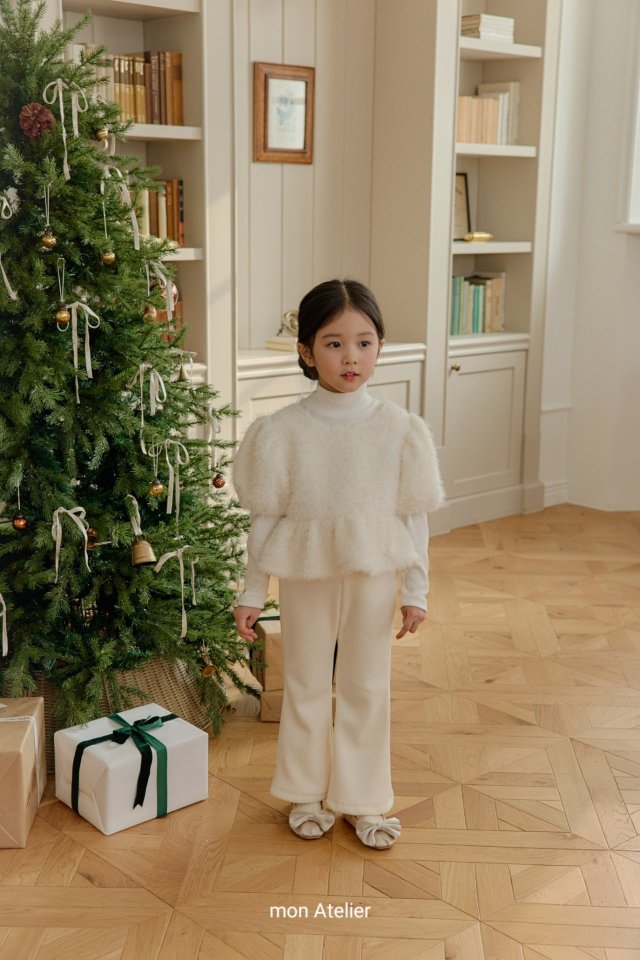 Mon Atelier - Korean Children Fashion - #discoveringself - Snow Puff Tee - 3