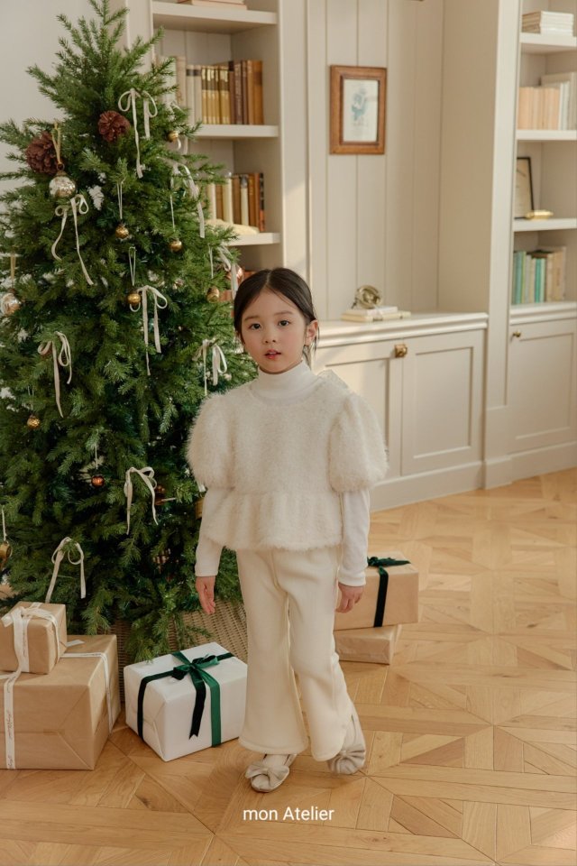 Mon Atelier - Korean Children Fashion - #discoveringself - Snow Puff Tee - 4