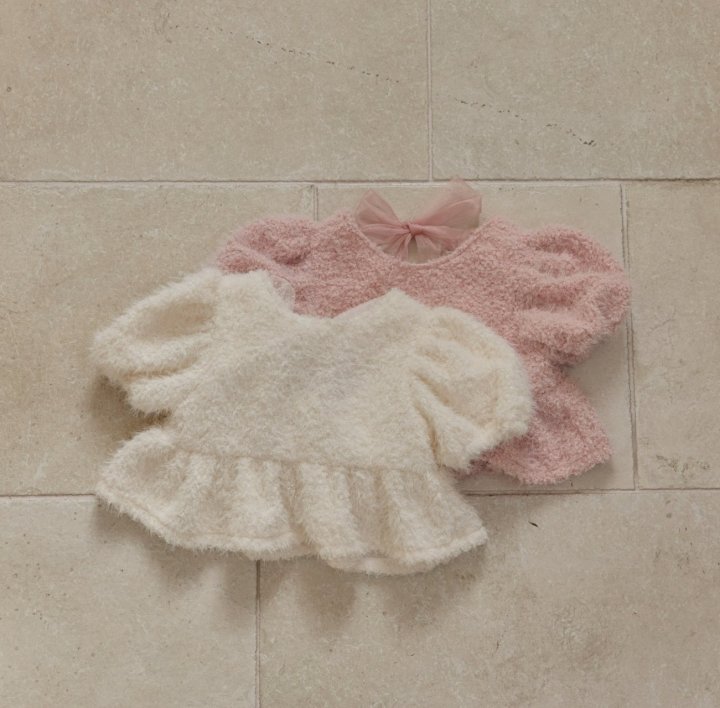 Mon Atelier - Korean Children Fashion - #kidzfashiontrend - Snow Puff Tee - 7