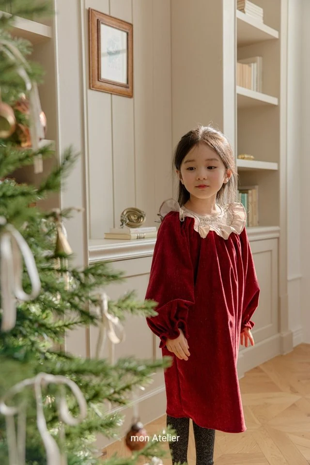 Mon Atelier - Korean Children Fashion - #kidzfashiontrend - Royal Frill One-piece - 3