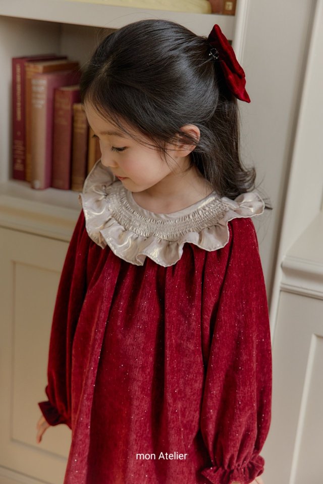 Mon Atelier - Korean Children Fashion - #magicofchildhood - Royal Frill One-piece - 6