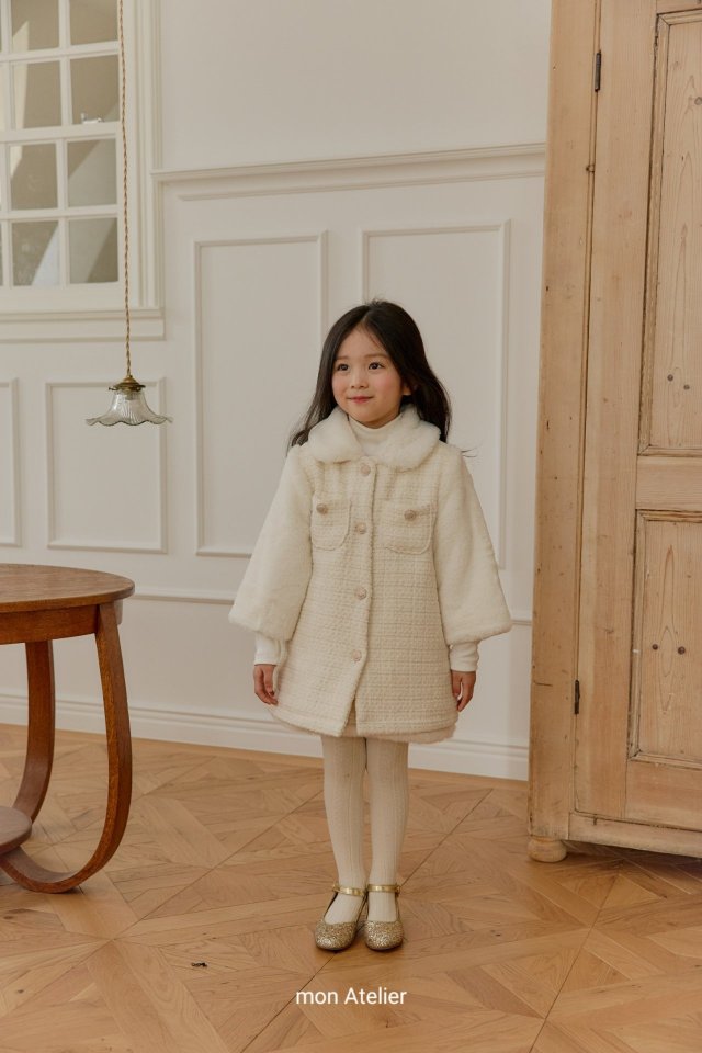 Mon Atelier - Korean Children Fashion - #littlefashionista - Jenny Coat - 4