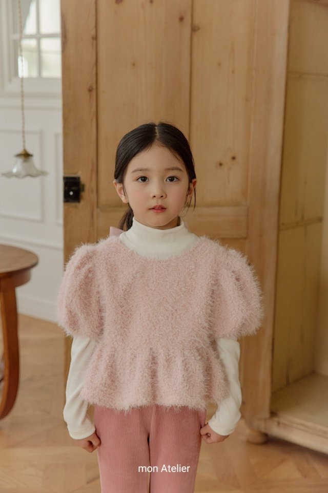 Mon Atelier - Korean Children Fashion - #minifashionista - Snow Puff Tee - 11