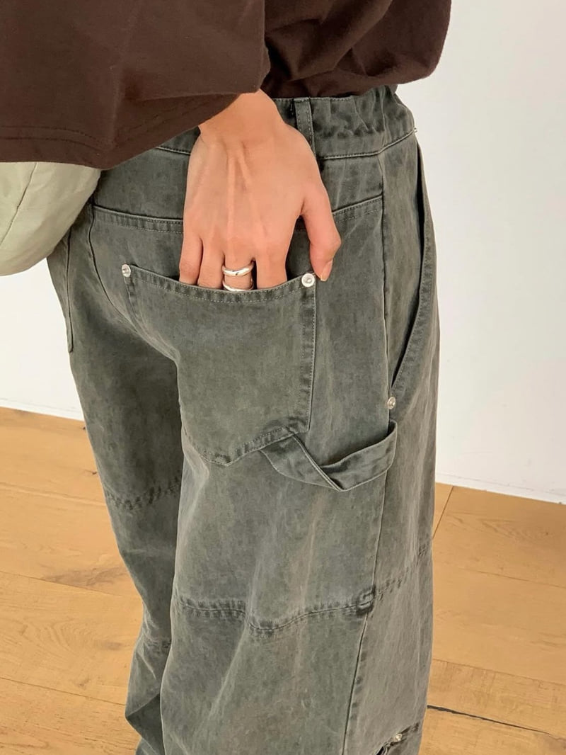 Moran Women - Korean Women Fashion - #momslook - Work Dye Pants - 6
