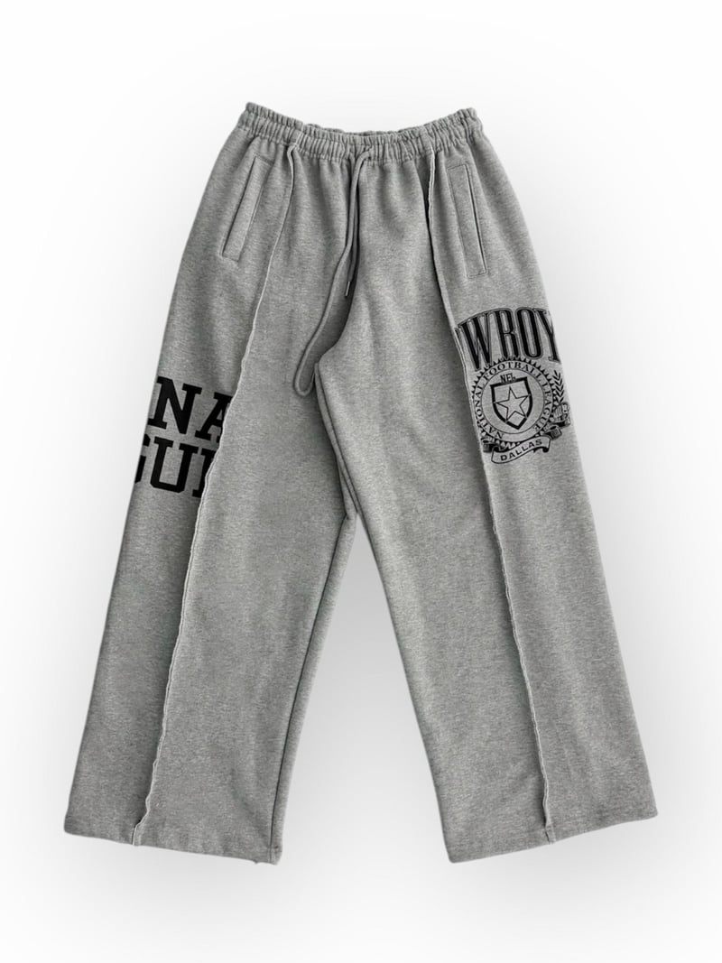 Moran Women - Korean Women Fashion - #momslook - Football Wide Pants - 7